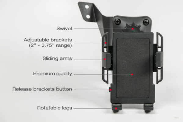 Honda Accord 2003-2007 Premium Phone Holder Dash Mount Swivel - Image 3