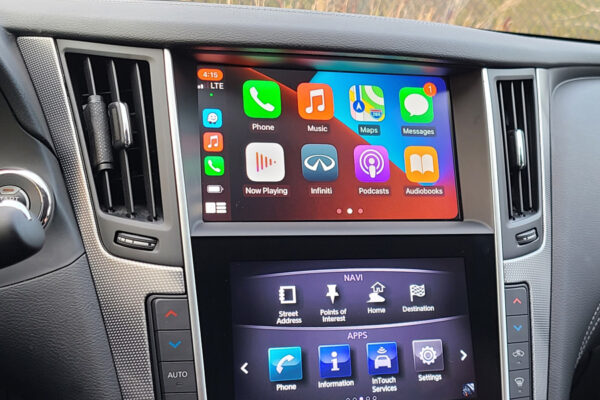 Wireless CarPlay and AndroidAuto Integration for Infiniti Q50 Q60 QX50 2015-2019