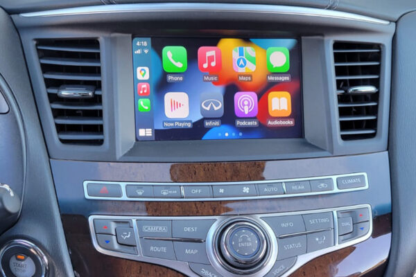 Wireless CarPlay and AndroidAuto Integration for Infiniti QX60 2014-2016