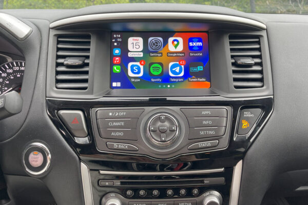 Wireless CarPlay and AndroidAuto Integration for Nissan Pathfinder 2017-2019