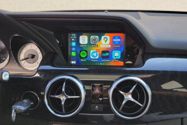 Wireless CarPlay and AndroidAuto Integration for Mercedes GLK 2013-2015