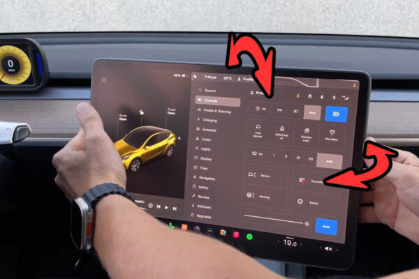 Screen Swivel Kit for Tesla Model 3 (2017-24) and Model Y (2020-24)