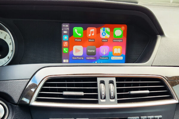 Wireless CarPlay and AndroidAuto Integration for Mercedes C-Class W204 2012-2014
