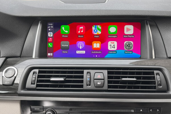 Wireless CarPlay and AndroidAuto Integration for BMW 5-Series (F10) 2012-2016