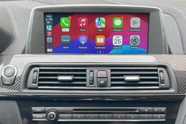 Wireless CarPlay and AndroidAuto Integration for BMW 6-Series (F06/F12/F13) 2015-2016