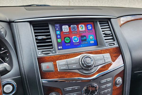 Wireless CarPlay and AndroidAuto Integration for Infiniti QX80 2014-2017