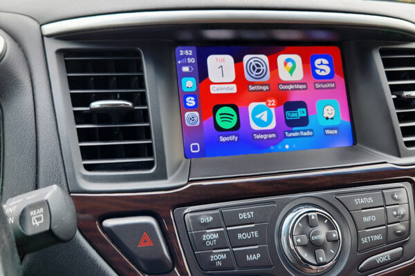 Wireless CarPlay and AndroidAuto Integration for Nissan Pathfinder 2013-2016